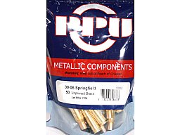 50 Stück > NEUE PPU/PrviPartizan Langwaffenhülsen .30-06 Spring.(Boxerzündung)/Unprimed Brass #C062