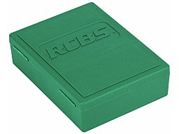 NEUE RCBS Original DIE STORAGE BOX Matrizen Aufbewahrungsbox Kunststoff Schachtel 3-DIES