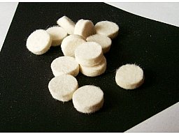 Verdämmungspfropfen Kaliber .50, 3mm stark (100 Stück) - VFG Qualität