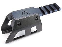 WL Weaverschiene, Weavermontage Red-Dot Heckler & Koch HK USP, USP Expert, USP Elite, P8
