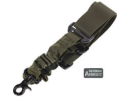 Bungee Sling 1 Punkt Gewehrgurt, Mission Sling Rattlesnake Gewehrriemen elastisch schwarz khaki grün