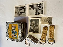 Afrika Foto Rommel Infantrie Koppel Schlaufe Feuerzeug Zigaretten Dose No Bajonett K98