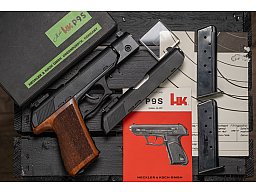 Heckler & Koch P9S .45 ACP – ungeschossener Neuzustand - Originalbox - Sport-Oberteil - TOP !