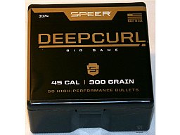 50St. SPEER-Geschosse .45(.452Dia.) - 300 - DEEPCURL-HP - #3974