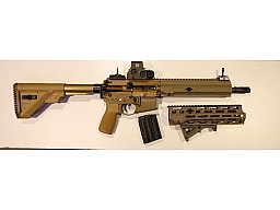 ab 114,23 EUR im Monat -- Heckler & Koch MR223 / G95 in RAL8000 11" Sport RAL 8000 & EOTECH