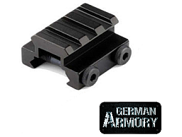 Erhöhungsblock Storm für Picatinnyrails 3-Slots 13mm Erhöhung Picatinny Weaver AR15 AR10 M16 MR223