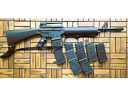 Halbautomatische Flinte Akdal MKA-1919 Kal.12/76 mit Ersatzmagazinen
