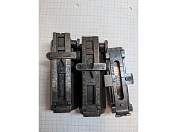 Visiere komplett mit Laufhülsen; US Springfield & Schweden Mauser
