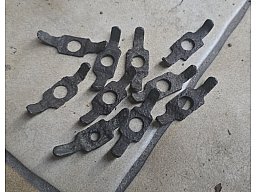 10 Stück Flügelmuttern für Eierhandganate M39 Stielhandgranate M43 usw. WW2, WK2