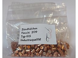 100 Zündhütchen 209 Fiocchi 615 Industrie