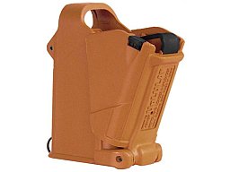 maglula® UpLULA® 9 mm to .45ACP universal pistol magazine loader – Brown Orange UP60BO