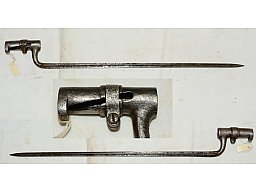 Tüllenbajonett für Lorenz Gewehr