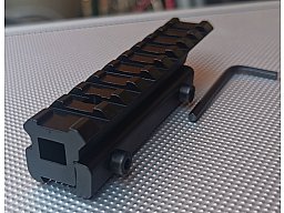 11mm Picatinny zu Weaver BH 15mm