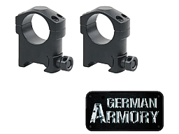 Optik Montage Bock 30mm Picatinny / Weaver Zielfernrohr Reddot RD hoch mittel niedrig 3 Größen