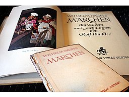 WILHELM HAUFFS MÄRCHEN - Mit Bildern und Zeichnungen von Rolf Winkler Buch aus 1949
