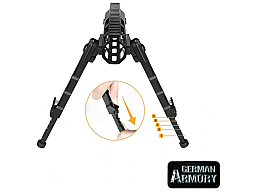 Variables klappbares Teleskop Zweibein Bi-Pod Bipod für Mlok Schäfte AR15