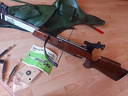 Gelegenheit Matcharmbrust Lothar Walther Match ,orginal Papiere und 3 Pfeile !