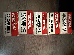 110 Schuss 30 Carbine