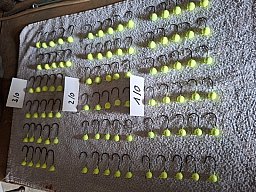 5x Jig Köpfe von 6 bis 16 gramm anschauen lohnt
