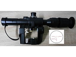 Zielfernrohr AK / Zastava / Kugir/ Dragonov PSO 4x26