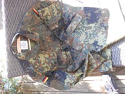 Feldbluse und Hose Flecktarn BW