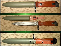 === chinesisches Bajonett für Sturmgewehr Typ-81/T81 (AK47 Kalaschnikow Nachfolger China) TOP ===