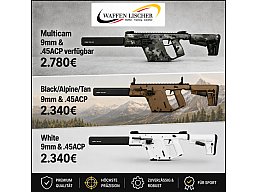 Die Legende ist da - Kriss Vector mit BKA Bescheid Kal. 9x19 & .45ACP verfügbar/Die letzten für 2026