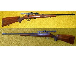 REPETIERBÜCHSE ANSCHÜTZ KALIBER .22 LR - GUTE GELEGENHEIT