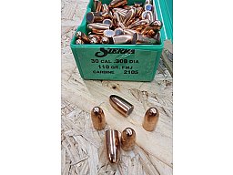 .30-.308/110 grs #2105# Sierra FMJ Geschosse 100 stk