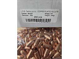.38-357/180grs. LOS verkupferte HP 1000 Stk.