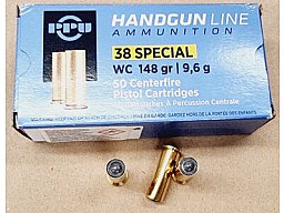 .38special/148grs A-049 PPU WC 50 Stk.