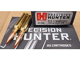 6,5Creedmoor/143grs ELD-X Hornady 20 stk. No. 81499 #