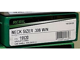 RCBS .308 Win Necksizer Halskalibriermatrize NEU