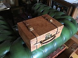 Munitionskoffer Patronenkoffer Leder