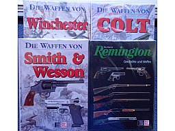 4 Bücher " DIE WAFFEN VON COLT "