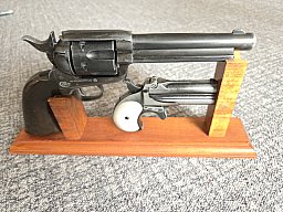 Colt Peacemaker Druckluftpistole CO2 mit Deko-Derringer