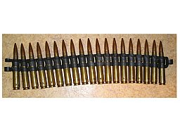 50 BMK Gurt Ausstellungsgurt TOP ZUSTAND Flugabwehr / Messinghülse