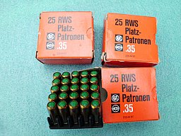 RWS-Platzpatronen .35