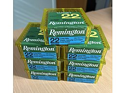 Paket: 7x Remington Target 22 lfb 100er Box - Vintage DuPont 6100