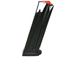 Heckler&Koch Original Ersatzmagazin für P30 P30L SFP9 9mm Luger 9x19 15-Schuss Hartgummiboden Z. Rot