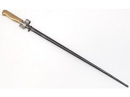 Französisches Lebel Bajonett Mle. 1886-15 Messinggriff, nummerngleich (Lebel, Berthier, Chassepot)