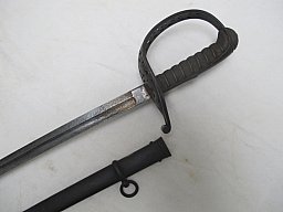 Kavallerie Offiziers Säbel Baden M1859 Kaiserreich Damast
