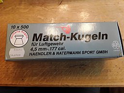 5000 Luftgewehrkugeln H&N 4,5mm/.177