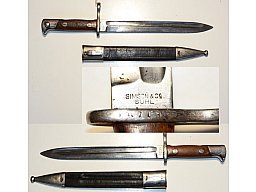 spanisches Bajonett Modell 1893