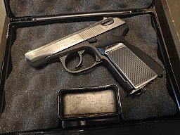 MP-654K Co2 Pistole (Makarow) T03 Bicolor Russland
