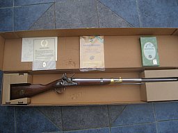 Husarenmuskete M1786, Steinschl. "Pedersoli" Sondermodell, neuw.