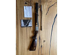 Blaser BBF BS 95 im Kaliber 7x57R/12/76 mit Keppler Einstecklauf 5,6x50R, super Zustand, Luxus Holz