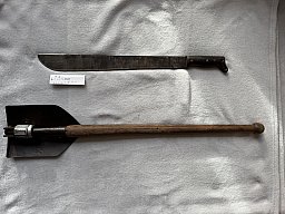 Machete Spaten US WK2 Sammler