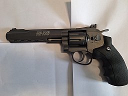 Großer CO 2 Revolver PR-776 4,5 mm Stahl BB