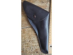 Großes Leder-Holster z.B. für Walther P38 / P1 / Luger P08 /4" Revolver